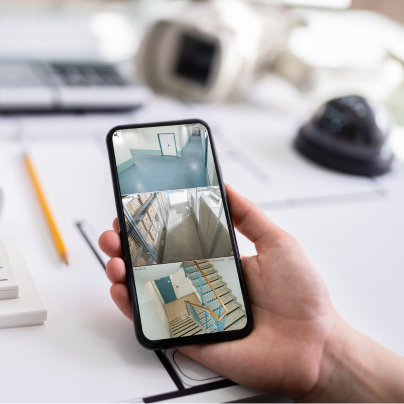  security camera feed on cell phone