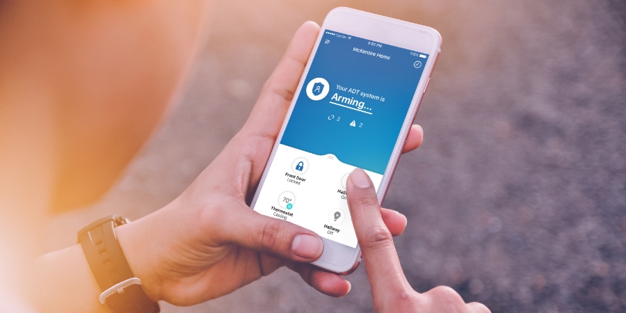 ADT home monitoring in